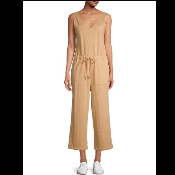 Core Life Pants - Core Life V Neck  Cotton Jumpsuit